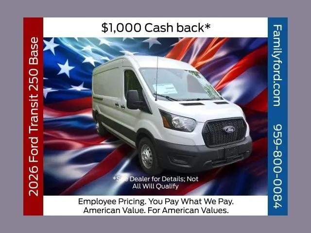 2026 Ford Transit Cargo Van T-250 for sale in Watertown, CT