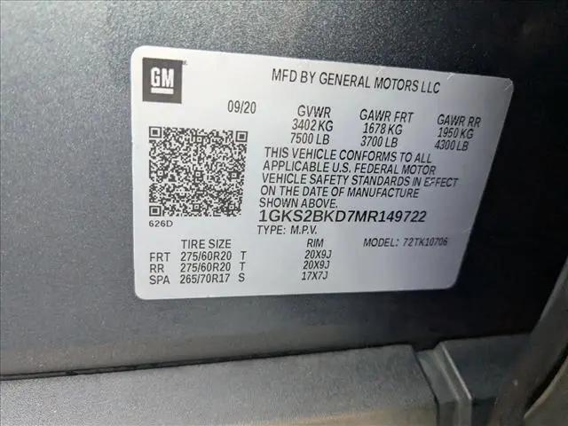 2021 GMC Yukon 4WD SLT