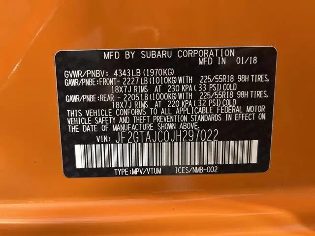 2018 Subaru Crosstrek 2.0i Limited