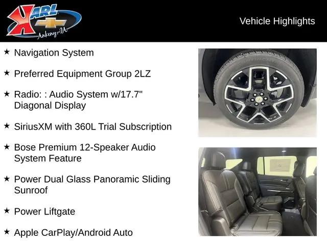 2026 Chevrolet Traverse AWD High Country