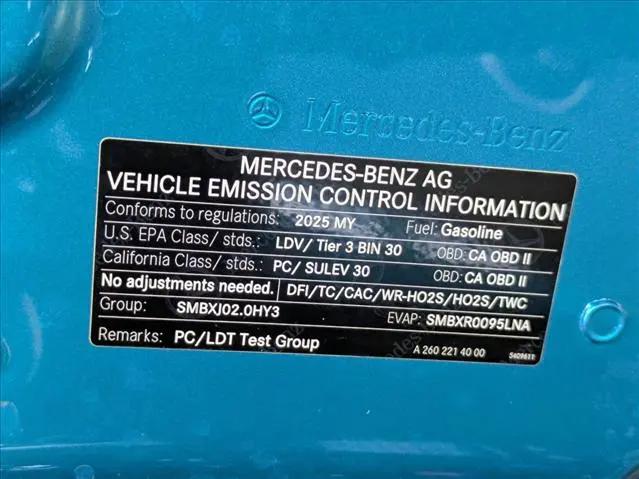2025 Mercedes-Benz CLA 250 CLA 250