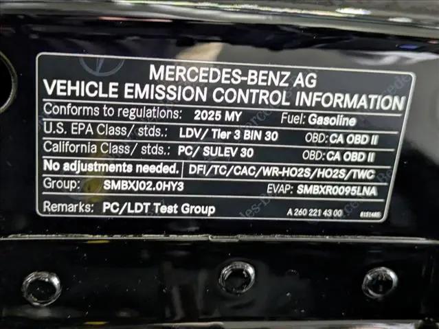 2025 Mercedes-Benz GLB GLB 250