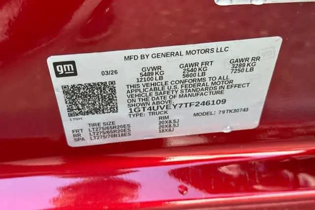 2026 GMC Sierra 3500HD Crew Cab, Long Bed, AT4, 4WD