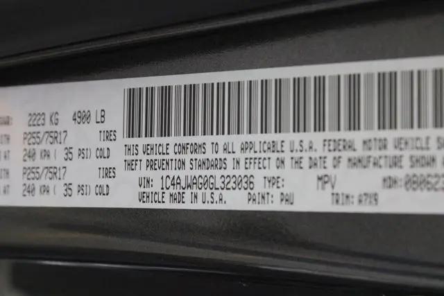 2016 Jeep Wrangler Sport