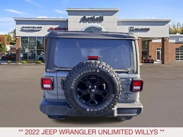2022 Jeep Wrangler Unlimited Willys 4x4