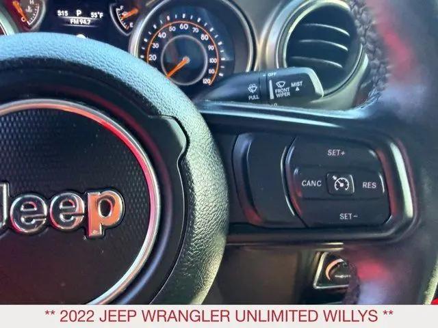 2022 Jeep Wrangler Unlimited Willys 4x4
