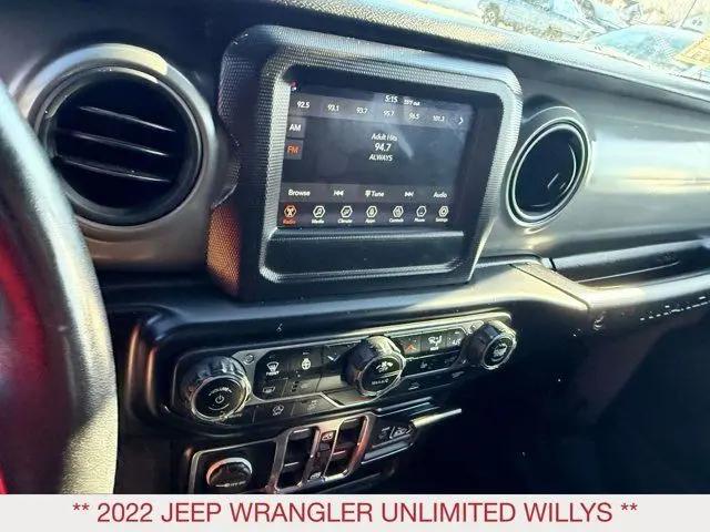 2022 Jeep Wrangler Unlimited Willys 4x4