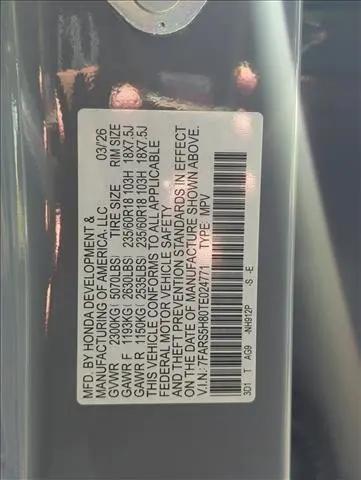 2026 Honda CR-V Hybrid 2WD Sport-L