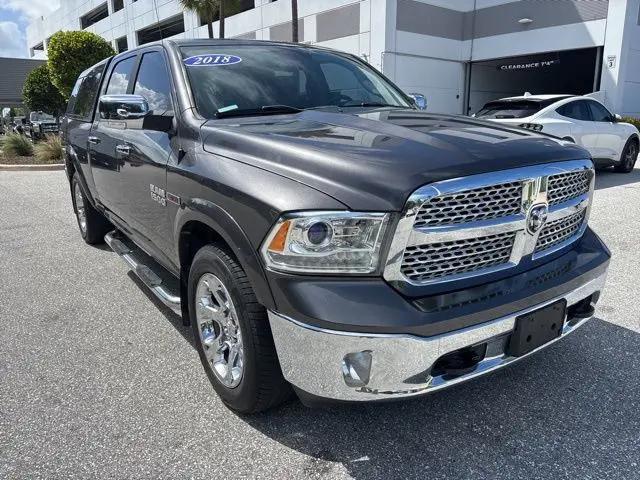 2018 Ram 1500 Laramie Crew Cab 4x4 6'4" Box for sale in Delray Beach, FL