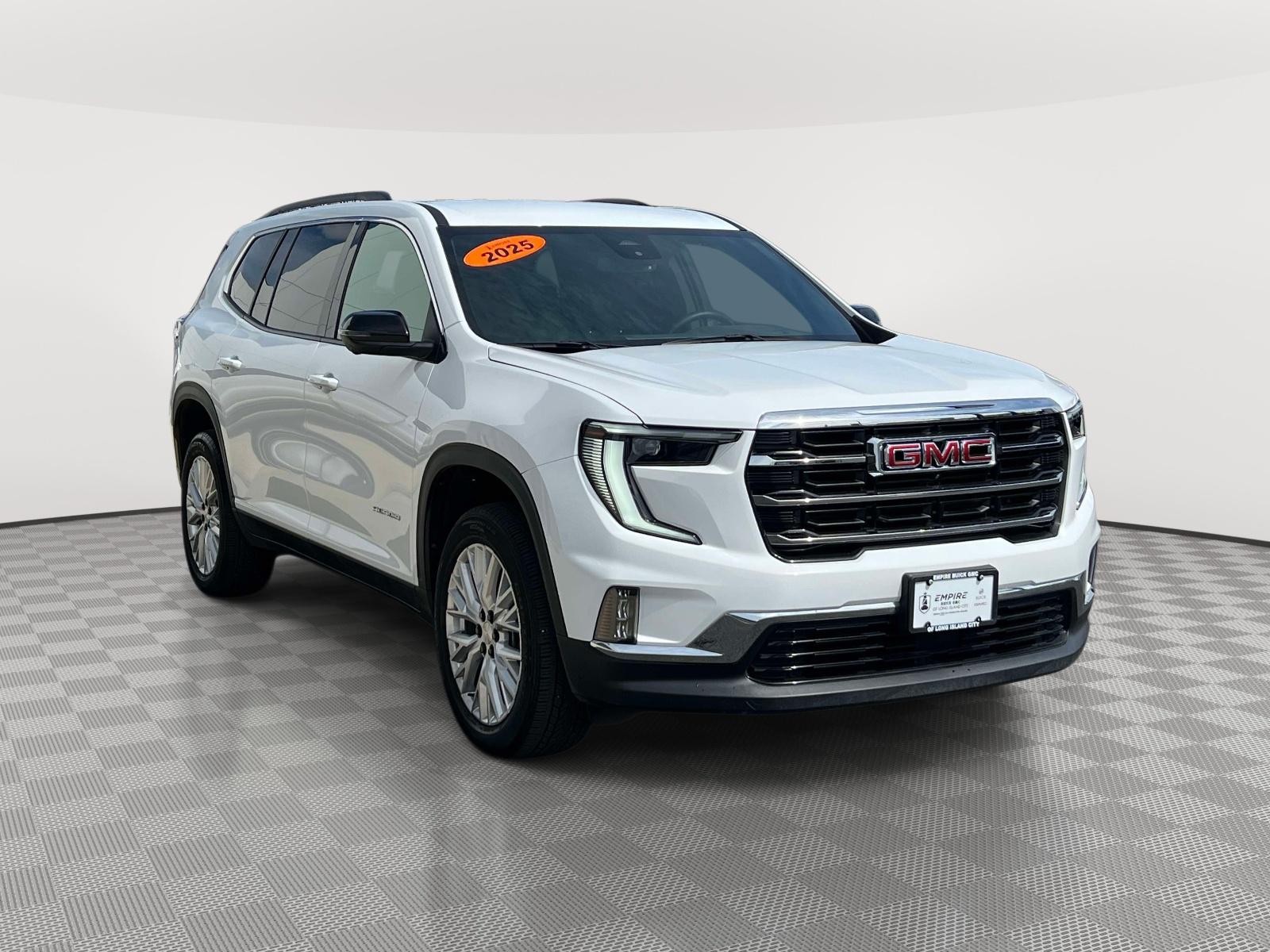 Summit White 2025 GMC Acadia Elevation FWD SUV / Crossover Front-Wheel Drive Automatic