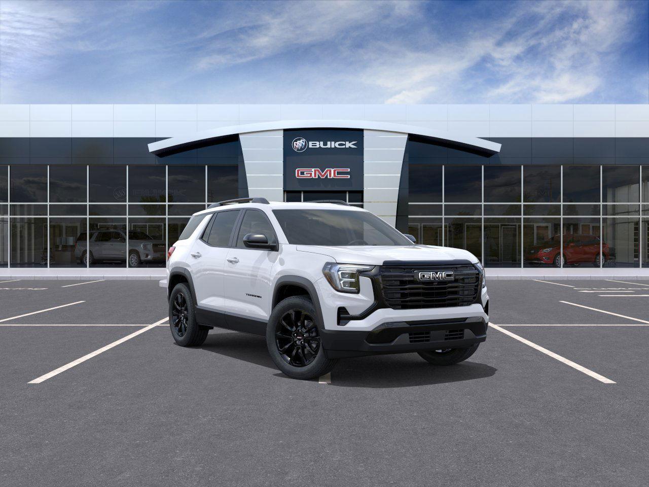 Summit White 2026 GMC Terrain Elevation FWD SUV / Crossover Front-Wheel Drive Automatic