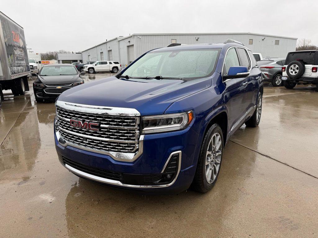 Ultra Blue Metallic 2023 GMC Acadia Denali AWD SUV / Crossover Four-Wheel Drive 9-Speed Automatic
