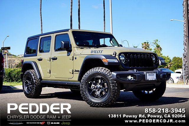 2026 Jeep Wrangler 4-Door Willys 4x4 for sale in Poway, CA