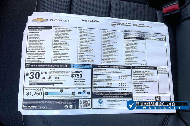 2025 Chevrolet Trax FWD ACTIV