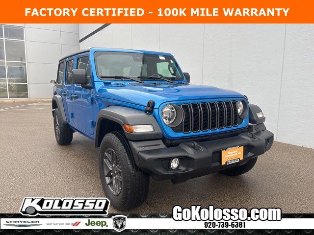 2024 Jeep Wrangler 4-Door Sport S 4x4 for sale in Appleton, WI
