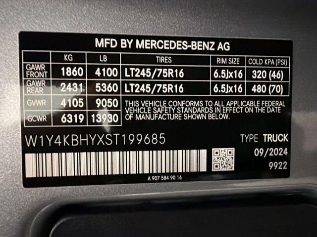 2025 Mercedes-Benz Sprinter 2500 Standard Roof 4-Cyl Diesel