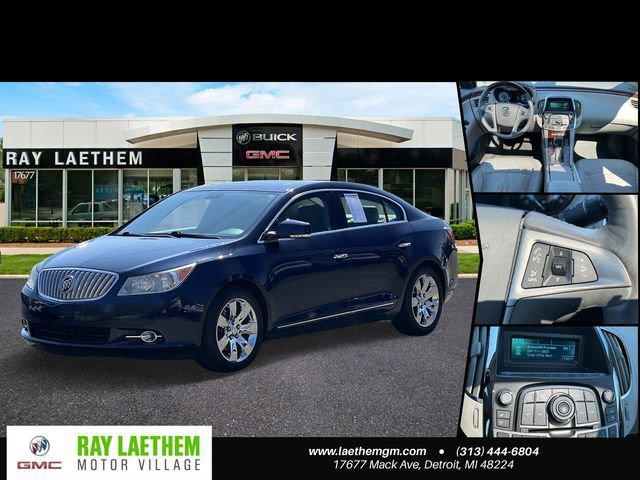 Midnight Blue Metallic 2011 Buick LaCrosse CXS FWD Sedan Front-Wheel Drive Automatic