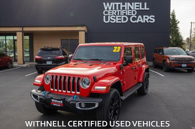 2023 Jeep Wrangler 4xe Sahara 4x4 for sale in SALEM, OR