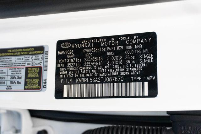 2026 Hyundai Palisade Blue SEL 8P