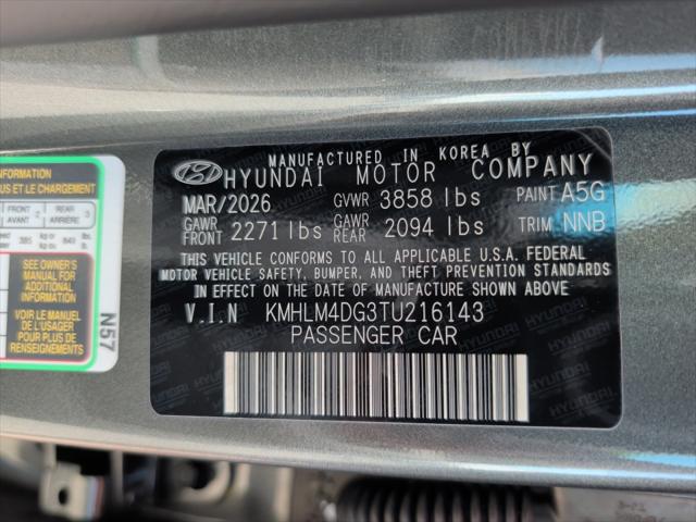 2026 Hyundai Elantra SEL Sport