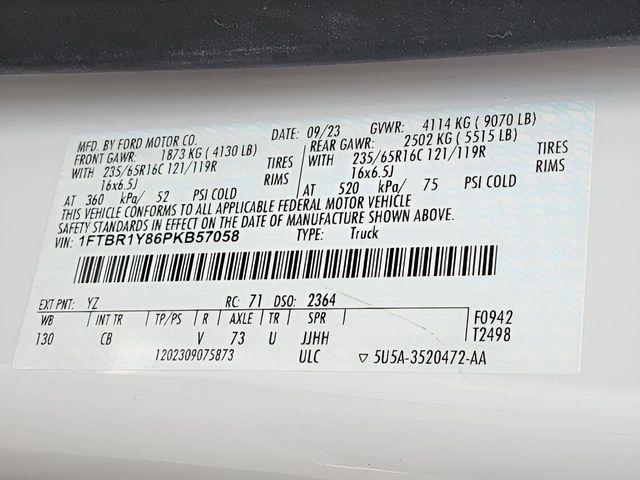 2023 Ford Transit Cargo Van Base