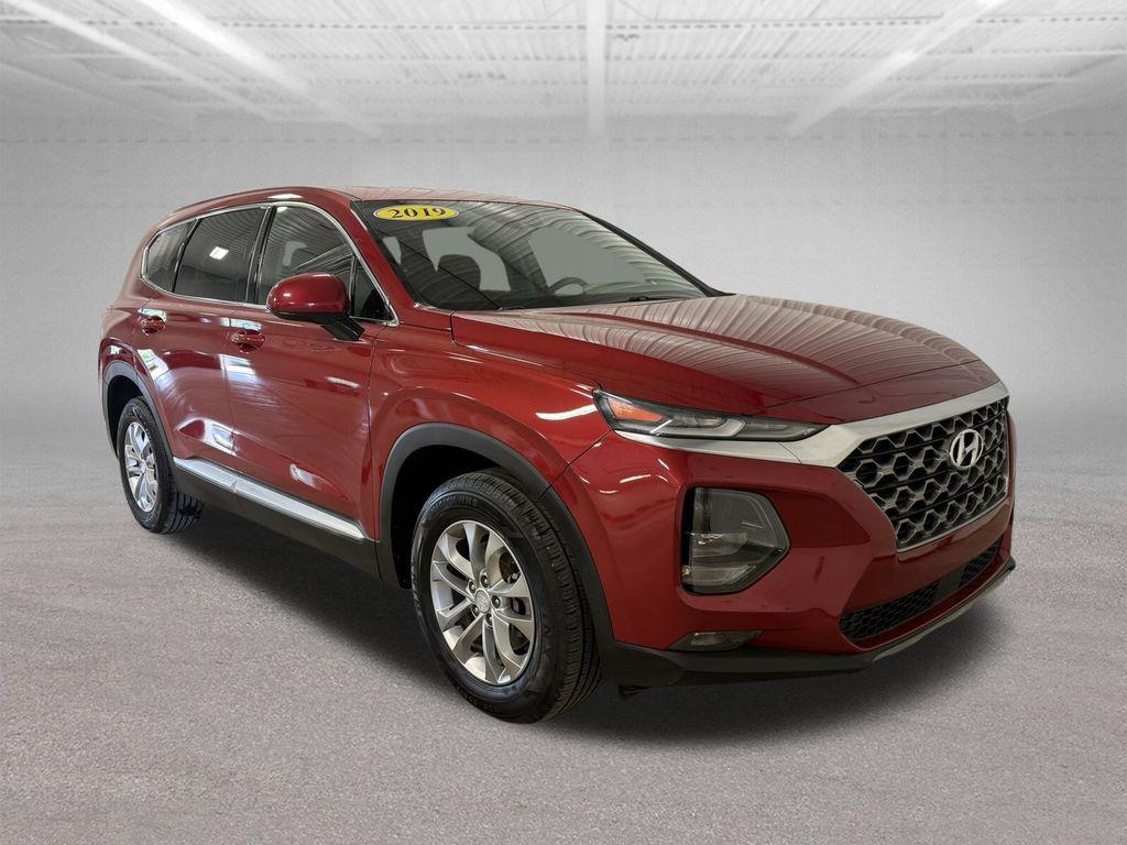 Scarlet Red 2019 Hyundai Santa Fe SUV / Crossover Front-Wheel Drive Automatic
