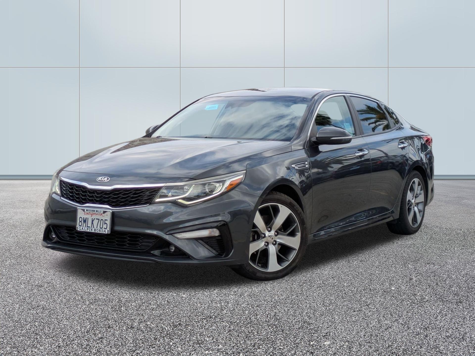 Gray (Gravity Grey) 2020 Kia Optima S FWD Sedan Front-Wheel Drive Automatic