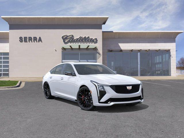 Summit White 2026 Cadillac CT5 V-Series AWD Sedan All-Wheel Drive Automatic