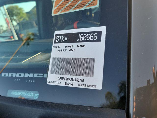 2026 Ford Bronco Raptor