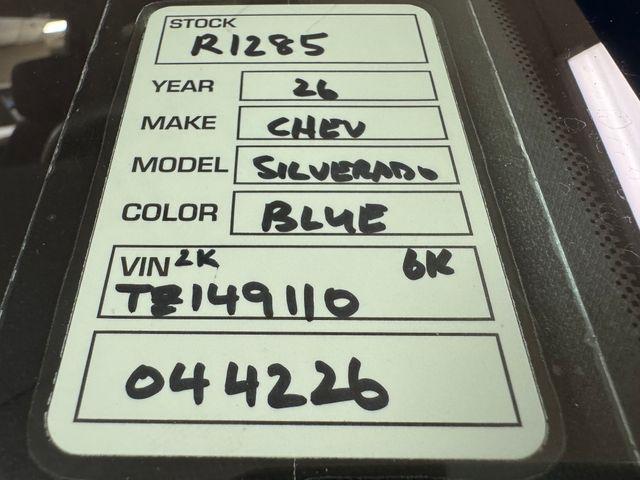 2026 Chevrolet Silverado 1500 2WD Crew Cab Short Bed Custom