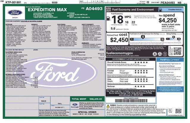 2023 Ford Expedition Platinum MAX