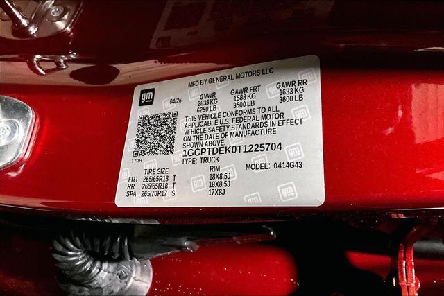2026 Chevrolet Colorado Z71, 4WD
