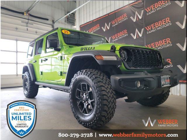 2025 Jeep Wrangler 4-Door Willys 4x4