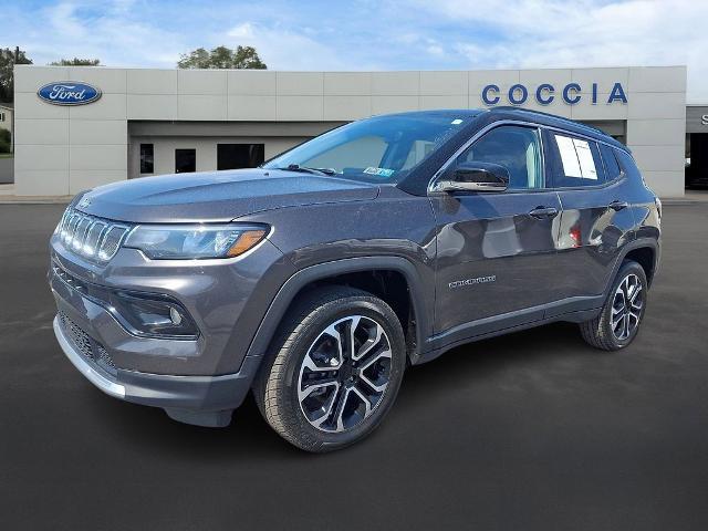 2022 Jeep Compass Limited 4x4 for sale in BEAR CRK TWP, PA