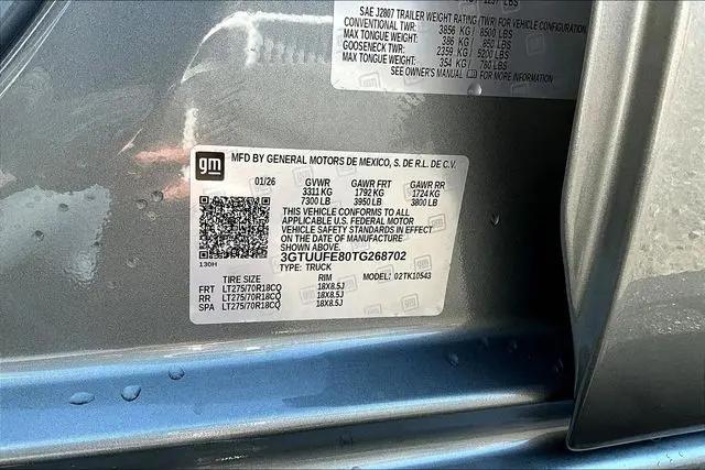 2026 GMC Sierra 1500 Crew Cab, Short Bed, AT4X, 4WD