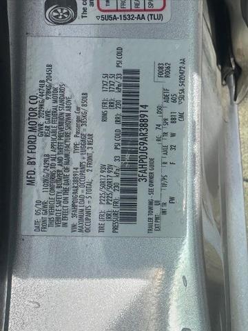 2010 Ford Fusion SEL