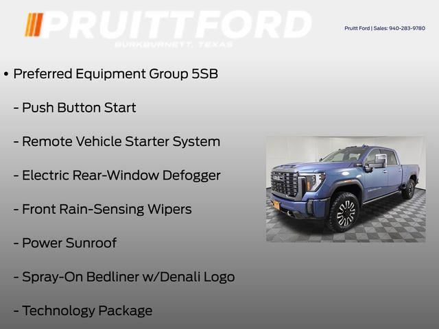 2024 GMC Sierra 2500HD 4WD Crew Cab Standard Bed Denali Ultimate