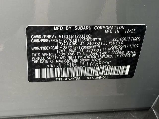 2026 Subaru Outback Wilderness