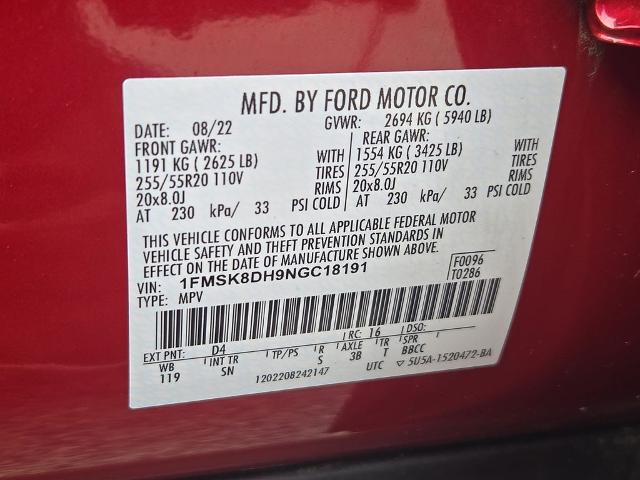 2022 Ford Explorer XLT
