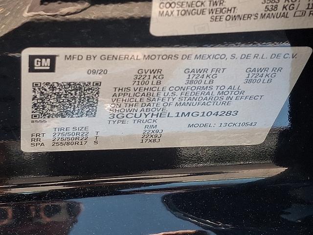 2021 Chevrolet Silverado 1500 4WD Crew Cab Short Bed High Country