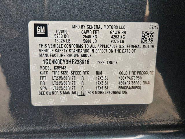 2017 Chevrolet Silverado 3500HD LTZ