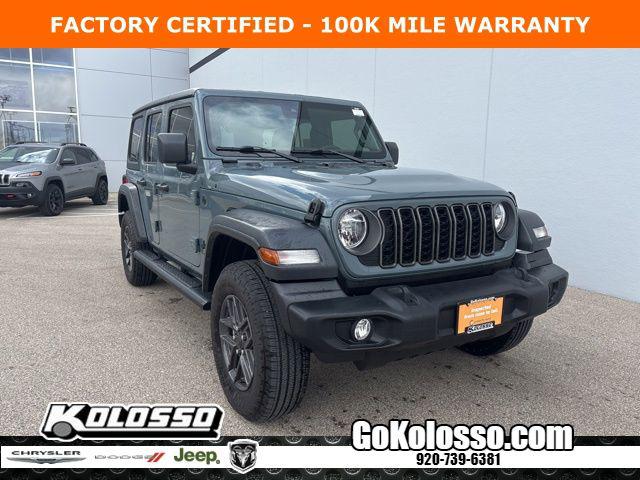 2024 Jeep Wrangler 4-Door Sport S 4x4 for sale in Appleton, WI