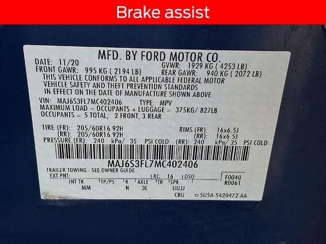 2021 Ford EcoSport S