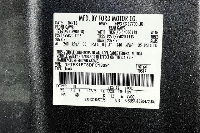 2013 Ford F-150 FX4