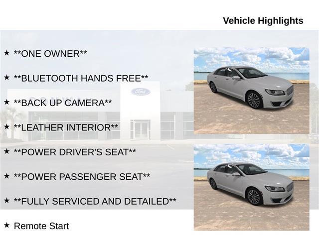 2019 Lincoln MKZ Standard