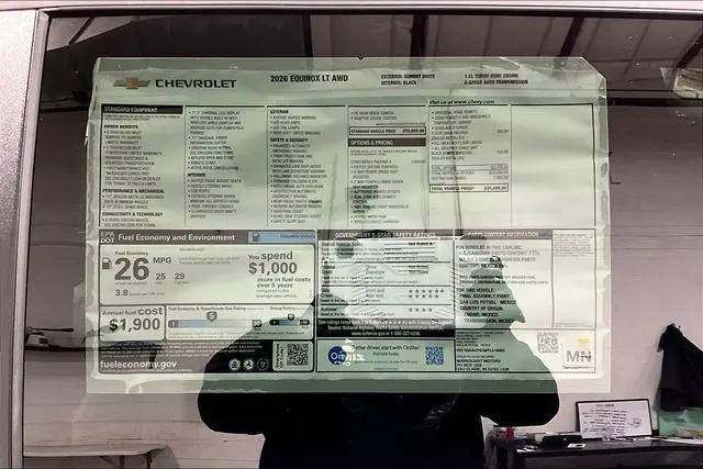 2026 Chevrolet Equinox AWD LT