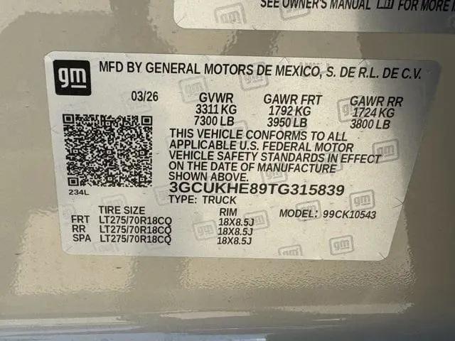 2026 Chevrolet Silverado 1500 4WD Crew Cab Short Bed ZR2