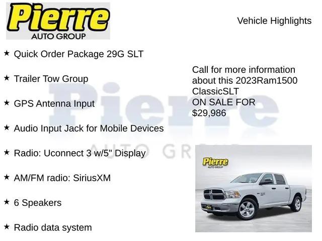 2023 Ram 1500 Classic SLT