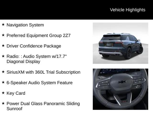 2026 Chevrolet Traverse AWD Z71