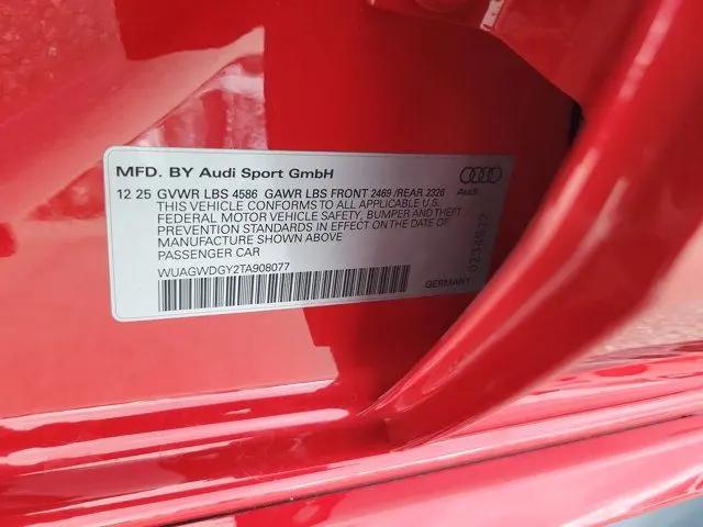2026 Audi RS 3 TFSI quattro S tronic